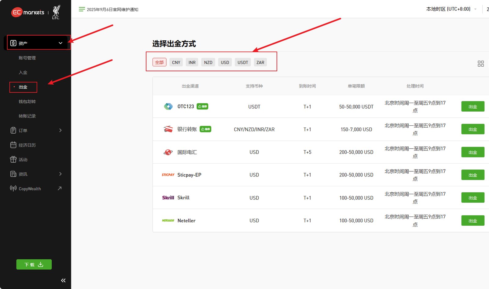 注册/MT4·MT5下载/模拟账户申请/出入金等-EC Markets官网